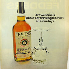 Teacher’s Scotch Whisky Vintage Print Ad picture