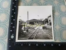A023 VINTAGE TRAIN ENGINE PHOTO Railroad RIVERSIDE & GREAT NORTHERN, WISC. 1971 picture