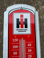 IH - INTERNATIONAL HARVESTER - Farm Tractors 27'' THERMOMETER SIGN - Red Tractor picture