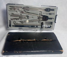 Pickett & Steelcraft Vtg Precision Drawing Drafting Instrument Sets in Cases picture