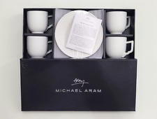 Michael Aram Palace Demitasse Cup & Saucer Set Of 4 picture