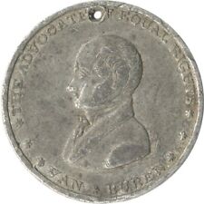 1840 Martin Van Buren ADVOCATE OF EQUAL RIGHTS Campaign Medal * MVB 1840-3 picture