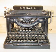 Antique Fabulous 1923 LC Smith Corona Black Typewriter 8-10 Tabulator #500435-8 picture