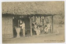 Vintage Postcard 1910 Panama Native Isthmians House Chester Photo Posted picture
