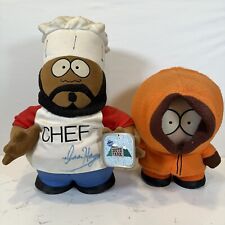 South Park 1998 Chef Plush Signed By Isaac Hayes Voice Actor Of Chef And Kenny picture