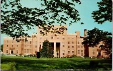 VTG Truesdale Hospital Fall River Mass Old Cars chrome Postcard Unposted picture