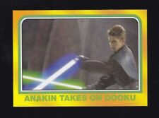 2004 Topps Heritage Star Wars #105 Anakin Takes on Dooku picture