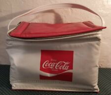 Vintage Enjoy Coca Cola Vinyl Insulated Cooler Bag Collectible Rare picture