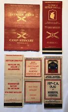 5  Matchbook Covers US Army Coast Artillery  All Different  picture