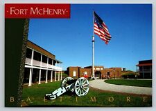 Fort McHenry Baltimore Maryland Vintage Unposted Postcard picture