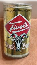 1960s TIVOLI BOCK Beer, early pull tab beer can, Denver, Colorado picture