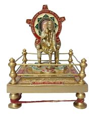 Sai Chowki Shirdi Baba Statue For Piece, Success In Life Brass Metal Energized picture