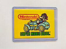 SUPER MARIO BROS. 1989 Topps Nintendo Game-Tip Sticker #33 NM picture