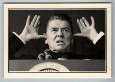 President Reagan postcard - Photo United Press International - Satirical picture