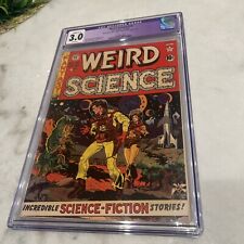 WEIRD SCIENCE #10 CGC 3.0 WALLY WOOD PRE-CODE HORROR picture