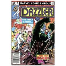 Dazzler #6 Newsstand Marvel comics Fine+ Full description below [i  picture