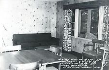 Living Room, Cottages 6-10, Top Cove, Lake Miltona, Miltona MN RPPC picture
