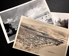 THREE VINTAGE CANADA CANADIAN BLACK & WHITE PHOTO POSTCARDS D68 picture