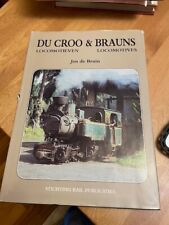 Du Croo & Brauns Locomotives by Jan de Bruin German/English Book picture