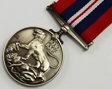 Superb Full Size Replica WW2 War Medal 1939-1945 with Ribbon, George VI picture