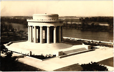 Real Photo RPPC Postcard George Rogers Clark National Park Vincennes IN c1920s picture