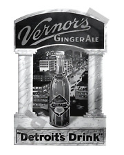 Vernors Ginger Ale Detroit Newspaper Magazine Advertisement Ad 8x10 Photo picture