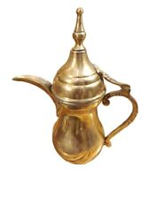 Antique solid brass copper jug with a handmade brass handle, Egyptian made picture