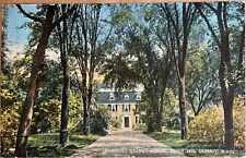Dorothy Quincy House Massachusetts Antique RPO Postcard 1916 picture