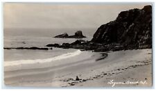 c1910's Beach View Laguna Beach California CA RPPC Photo Antique Postcard picture