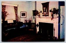 Drawing Room Ash Lawn Home of James Monroe Postcard Charlottesville VA Chrome picture