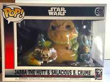 FUNKO POP DELUXE: Return of the Jedi 40th Jabba w/Salacious Vinyl NEW IN BOX picture