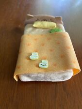 Sumikko Gurashi mini Tenori Plush SAN-X Bed Accessory Neko Weed Design cream picture