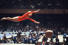 1960s Larysa Latynina Of Soviet Union In The Horse Vault 3 Gymnastics Old Photo picture