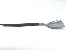 Vintage EKCO ETERNA Mid Century Canoe Muffin Sugar Shovel Spoon Flatware 7.5