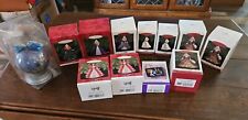 Vintage 1990s Hallmark Keepsake Barbie Ornaments Lot of 11 & 1 Other With Boxes  picture