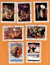 (6) 1993 Coca-Cola Advertising Collectors Cards picture
