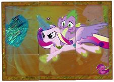 My Little Pony Series 2 Crystal Empire Puzzle F20-F28 Foil Trading Card Set picture