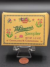WHITMAN'S SAMPLER Very Small Rare CHOCOLATES BOX 60's Vintage 5 Piece Miniature  picture