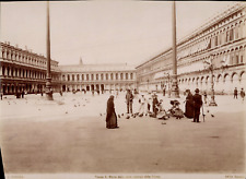 Italy, Venice, St. Mark's Square from the central door of the Church, Photo. Naya  picture
