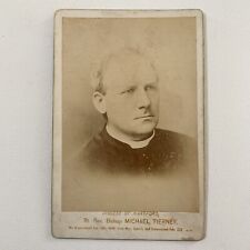 Antique Cabinet Card Photograph Catholic Bishop Michael Tierney Hartford CT picture