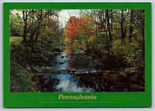 Postcard Pennsylvania Small Stream c1994 11N picture