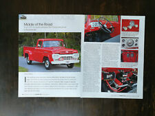 1957 1958 1959 1960 1961 Ford F Series F-100 F-150 6-Page Original Article picture