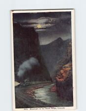 Postcard Moonlight in Royal Gorge Colorado USA picture