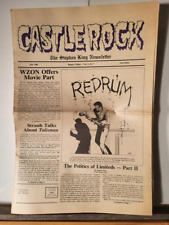 CASTLE ROCK Newsletter #7, VF/NM, Stephen King, July 1985, more SK in store picture