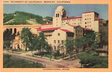 Berkeley CA, International House, University of California UC, Vintage Postcard picture