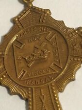 1912 Knights Templar No 21 annual conclave Signo Vinces medal pin 110922bA@ picture