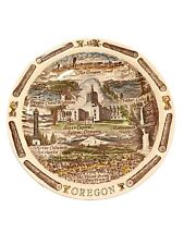 Vintage Souvenir Plate Vernon Kilns Oregon Decorative plate  picture