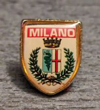 City Of Milano - Milan, Italy Coat Of Arms Crest Vintage Souvenir Lapel Pin picture