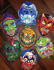 CHOOSE ANY THREE (3) GOBLINHAUS Masks - vintage style Halloween Ben Cooper type picture