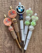 Hand made beaded pen Luxury fun pens gifts. basket filler, Journal, party picture
